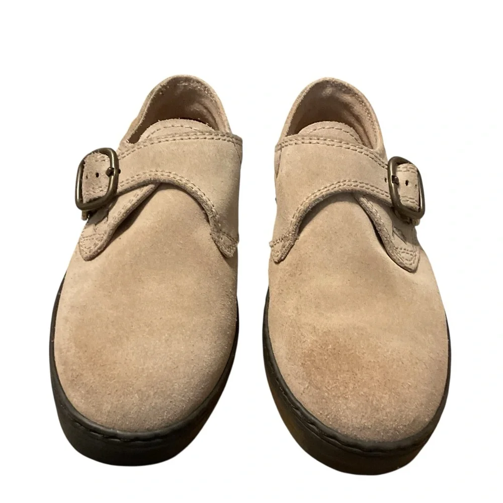 Tod’s Junior Tan Suede Buckle Shoes‎ size 30
